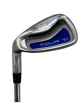 Dunlop Tour Ti 8 Iron Golf Club Left-Handed Steel Shaft 37" READ